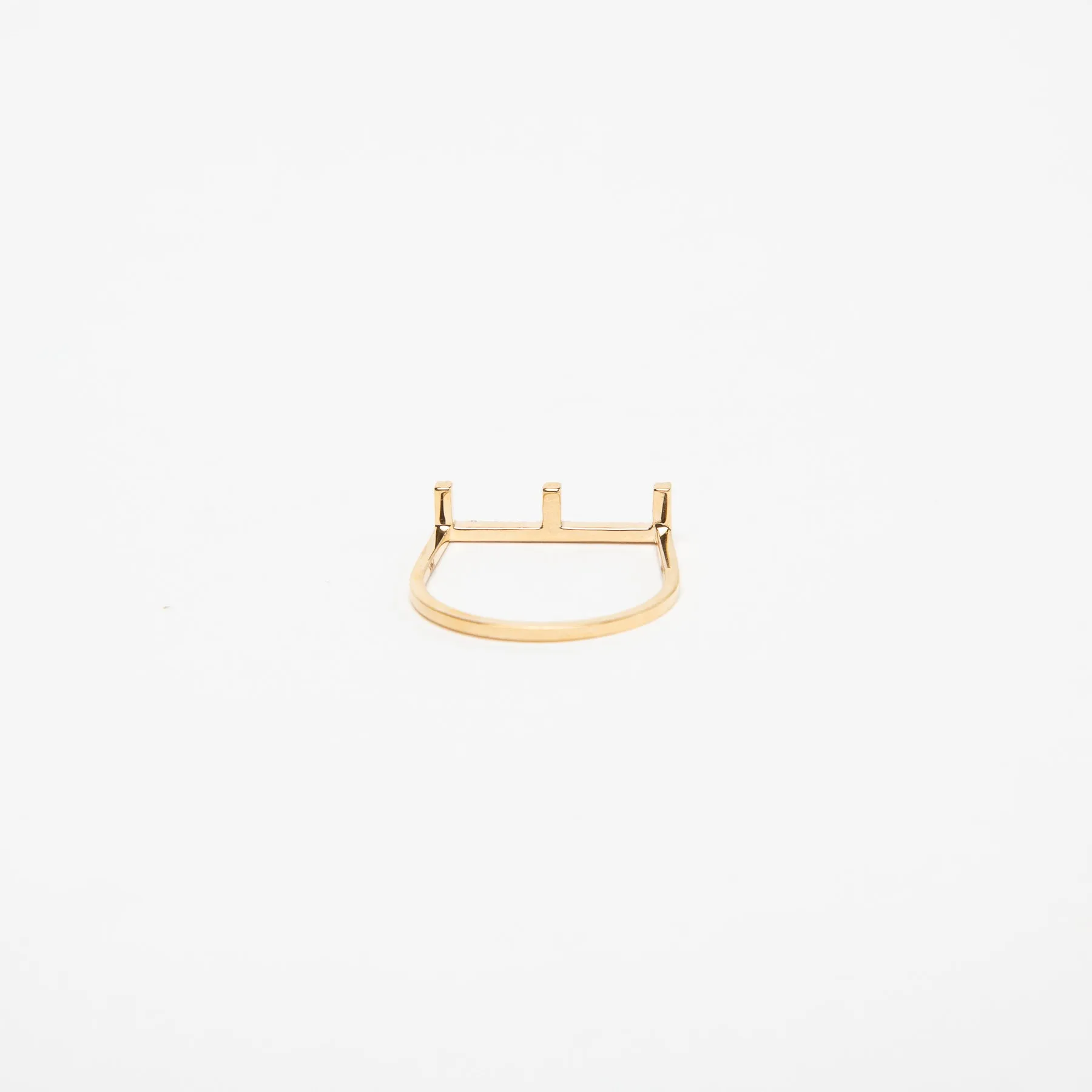 KWIT | LETTER E DIAMOND RING