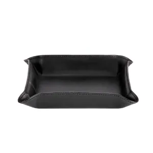 Leather Catchall Valet Tray