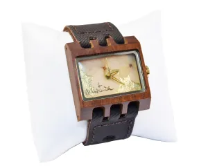 Lenzo SE Watch with Coffee Jean Strap