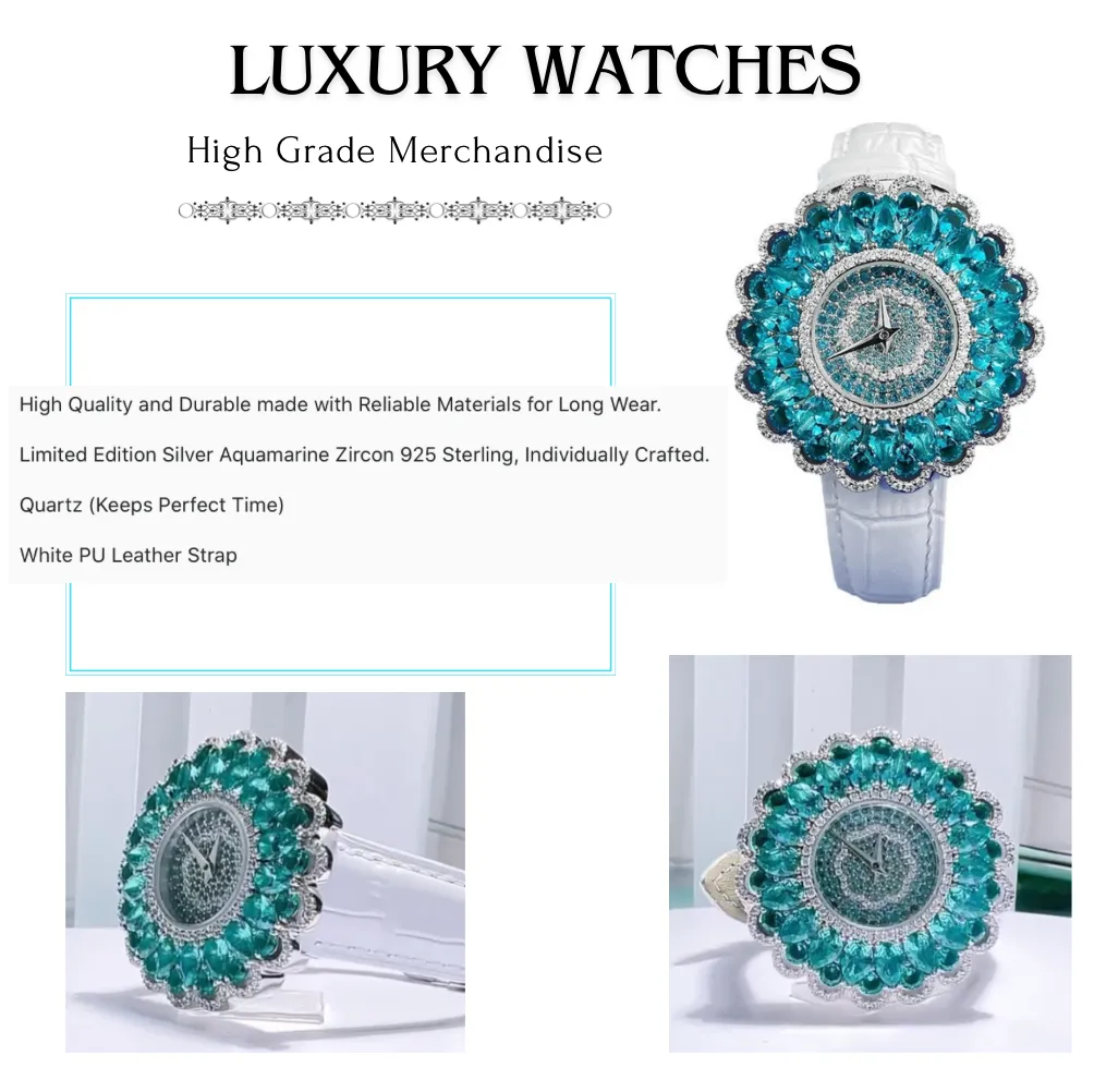 Limited Edition - Arna's Silver Aquamarine Quartz