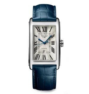Longines DolceVita Watch with Silver Flinqué Dial