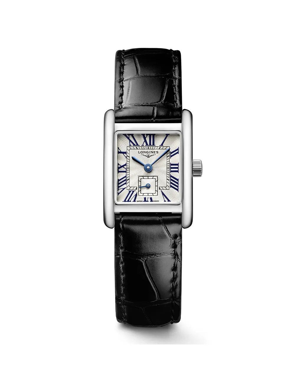 Longines Mini DolceVita 29mm Watch with Silver "Flinqué" Dial