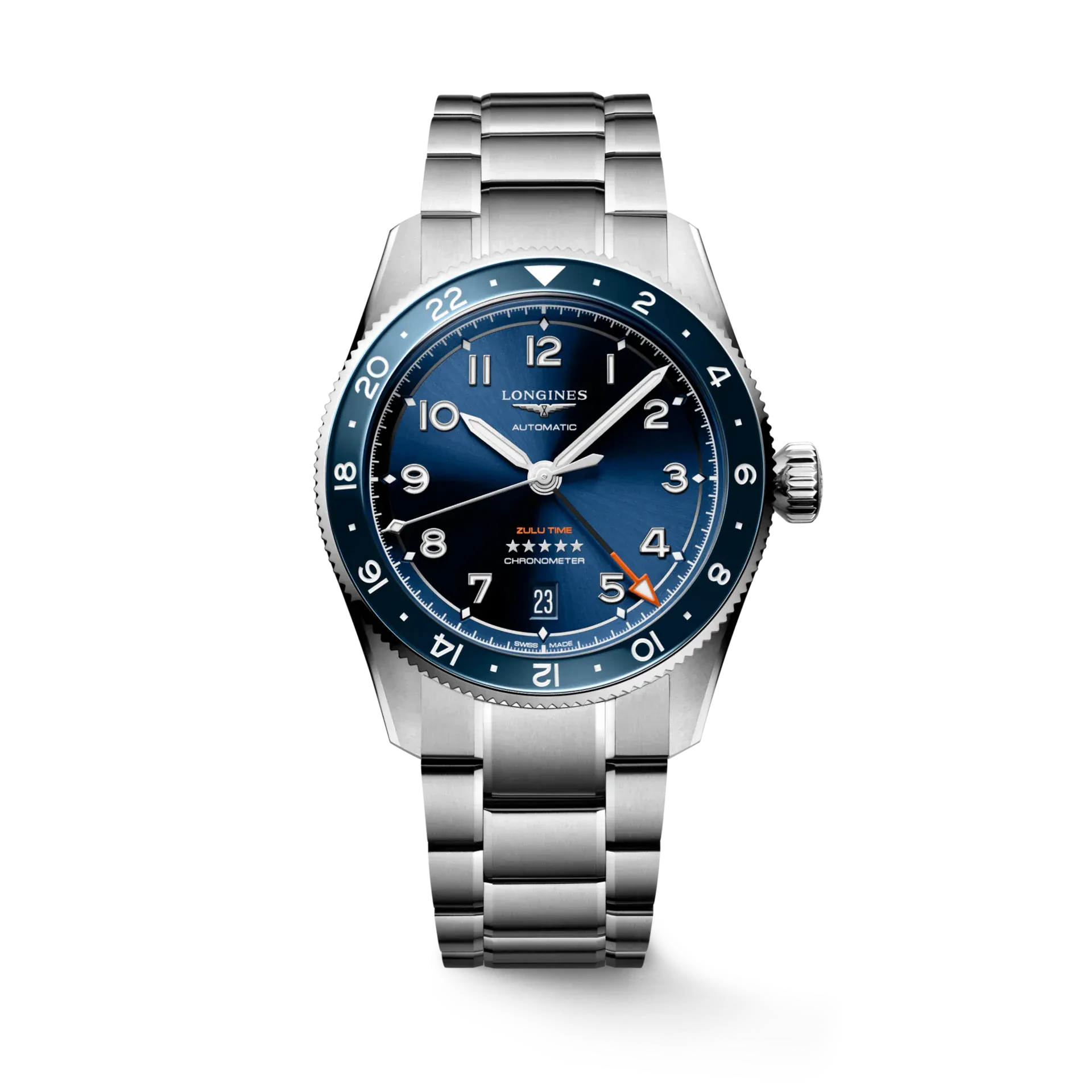 Longines Spirit Zulu Time 39MM