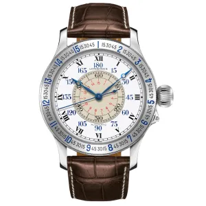 LONGINES WATCH The Lindbergh Hour Angle Watch 47.5mm Automatic White Steel L2.678.4.11.0
