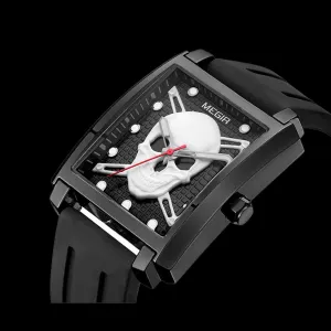 Luminous Skull Watch