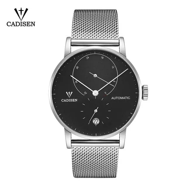 Luxury Automatic Mechanical Watch Men Full Steel Waterproof