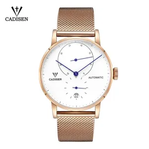 Luxury Automatic Mechanical Watch Men Full Steel Waterproof