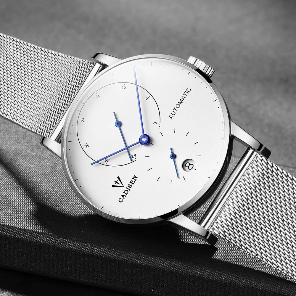 Luxury Automatic Mechanical Watch Men Full Steel Waterproof