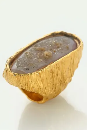 MARIE-ALEXANDRINE YVERNAULT | ALTAIR II AGATE RING
