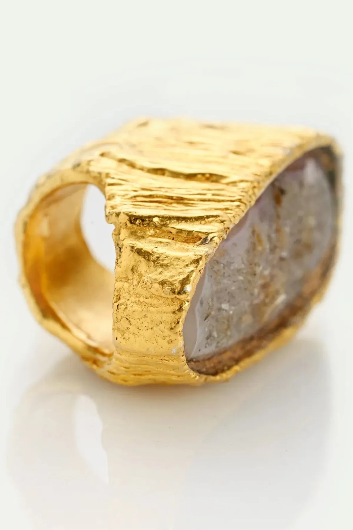 MARIE-ALEXANDRINE YVERNAULT | ALTAIR II AGATE RING
