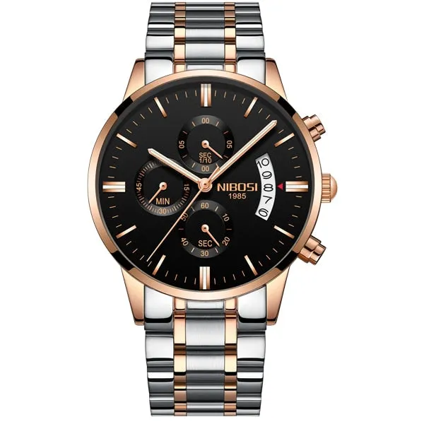 Men Luxury Fashion Watch Made with Stainless Steel