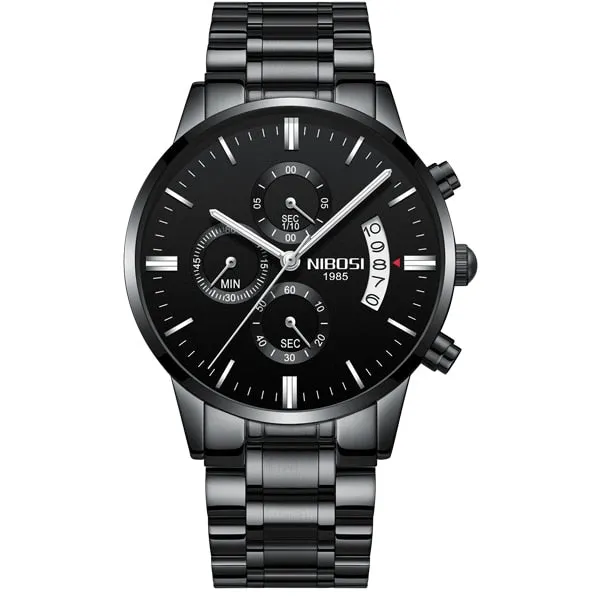 Men Luxury Fashion Watch Made with Stainless Steel
