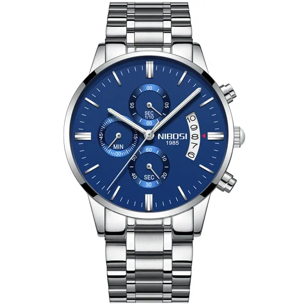 Men Luxury Fashion Watch Made with Stainless Steel