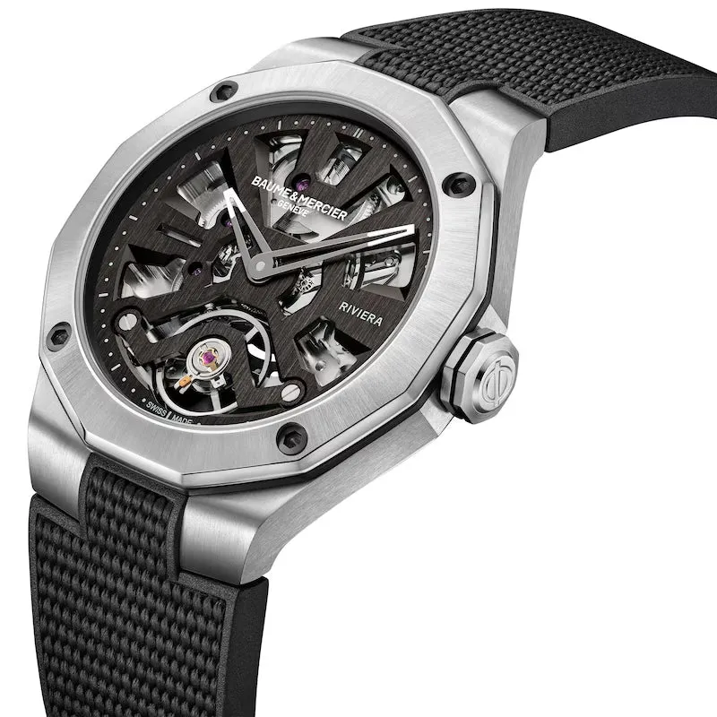 Mens Riviera Semi-Skeleton (M0A10721) by Baume & Mercier