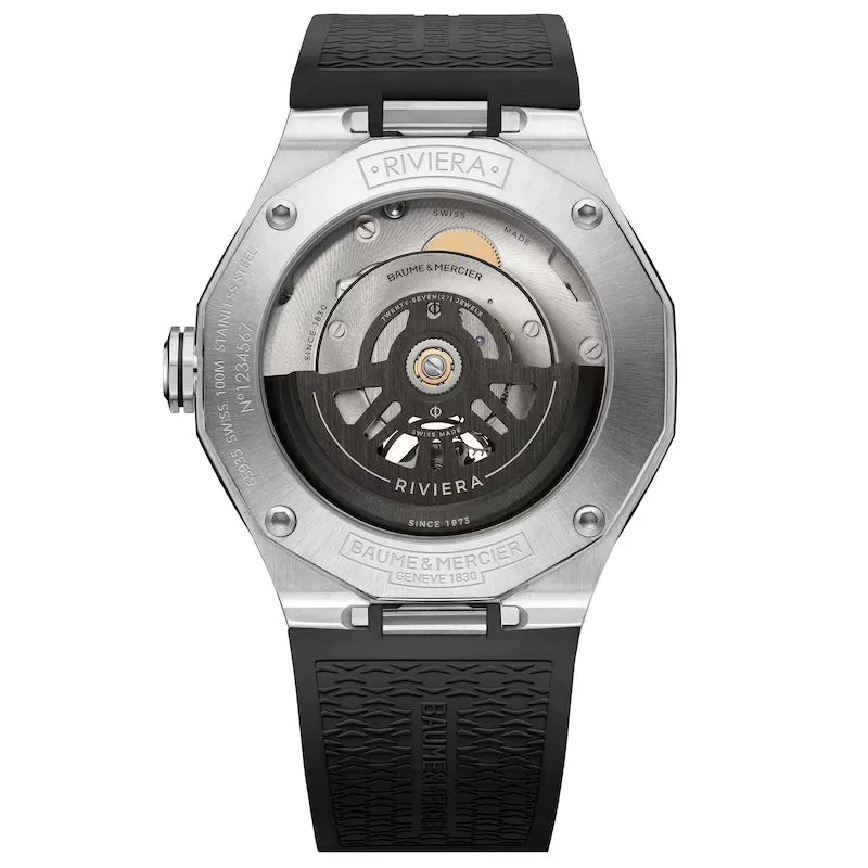 Mens Riviera Semi-Skeleton (M0A10721) by Baume & Mercier