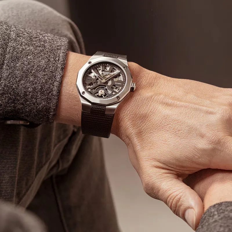 Mens Riviera Semi-Skeleton (M0A10721) by Baume & Mercier