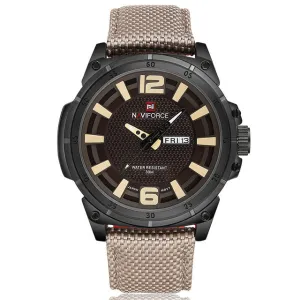 Men's Watches 3D Scale Fashion Quartz Dive 30M Nylon Strap