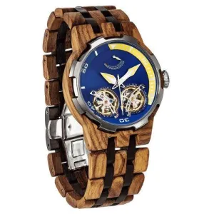 Men's Wood Watch Dual Wheel Automatic Ambila -2021 Pick