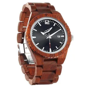 Men's Wood Watch Rose - Engrave it