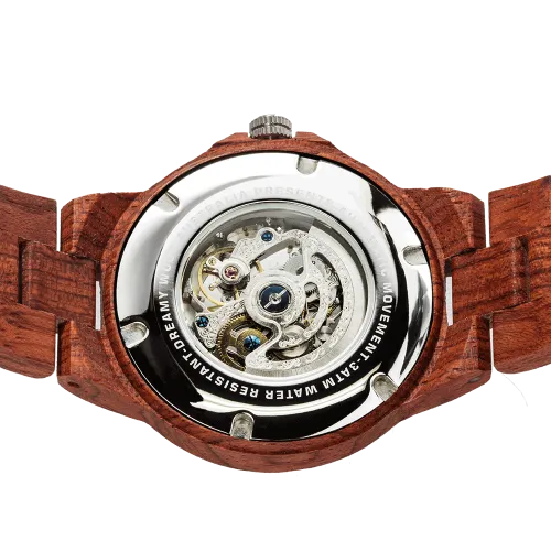 Men's Wooden Watch Genuine Automatic Kosso