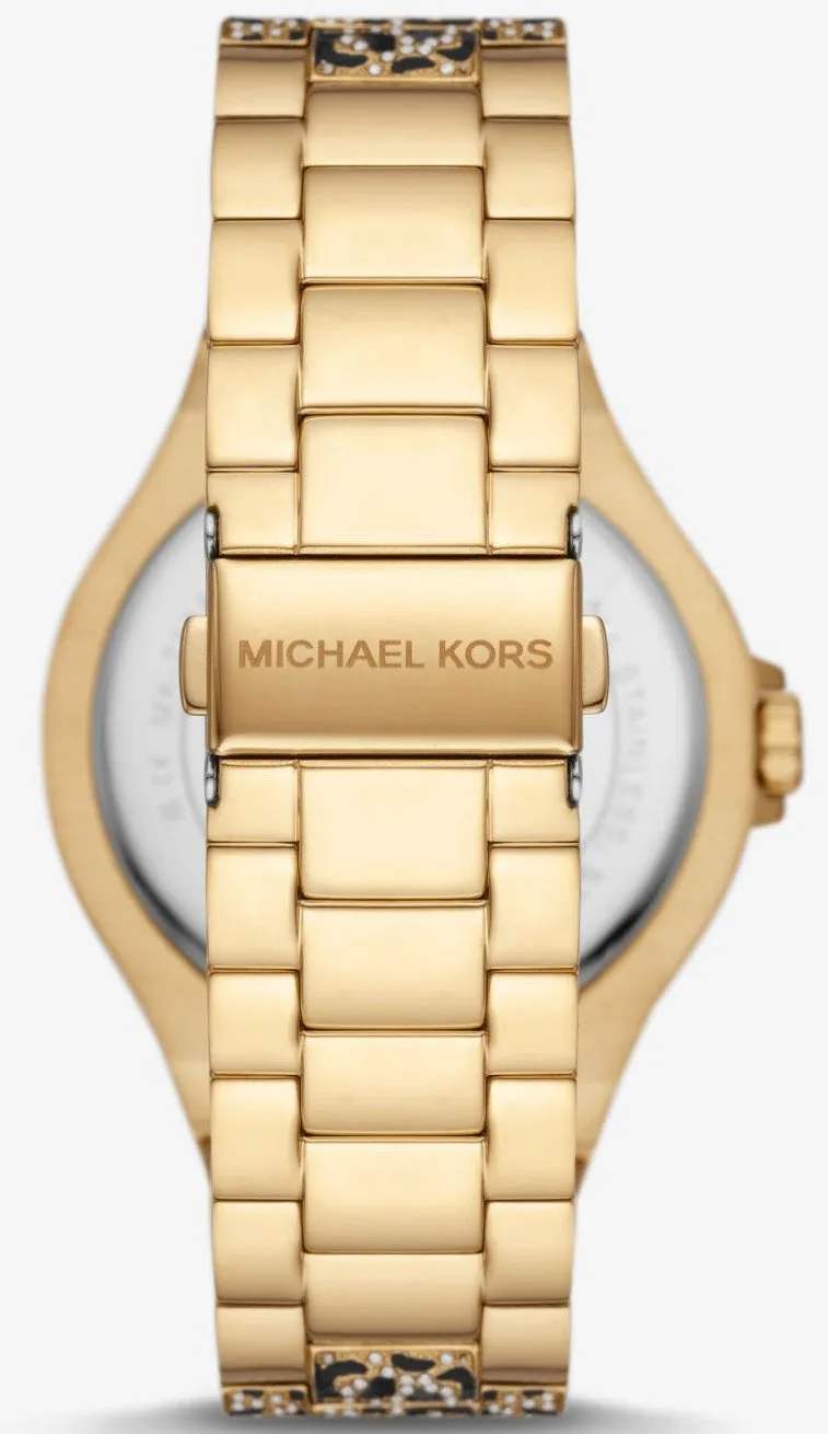 Michael Kors Lennox Animal Pave Oversized Ladies