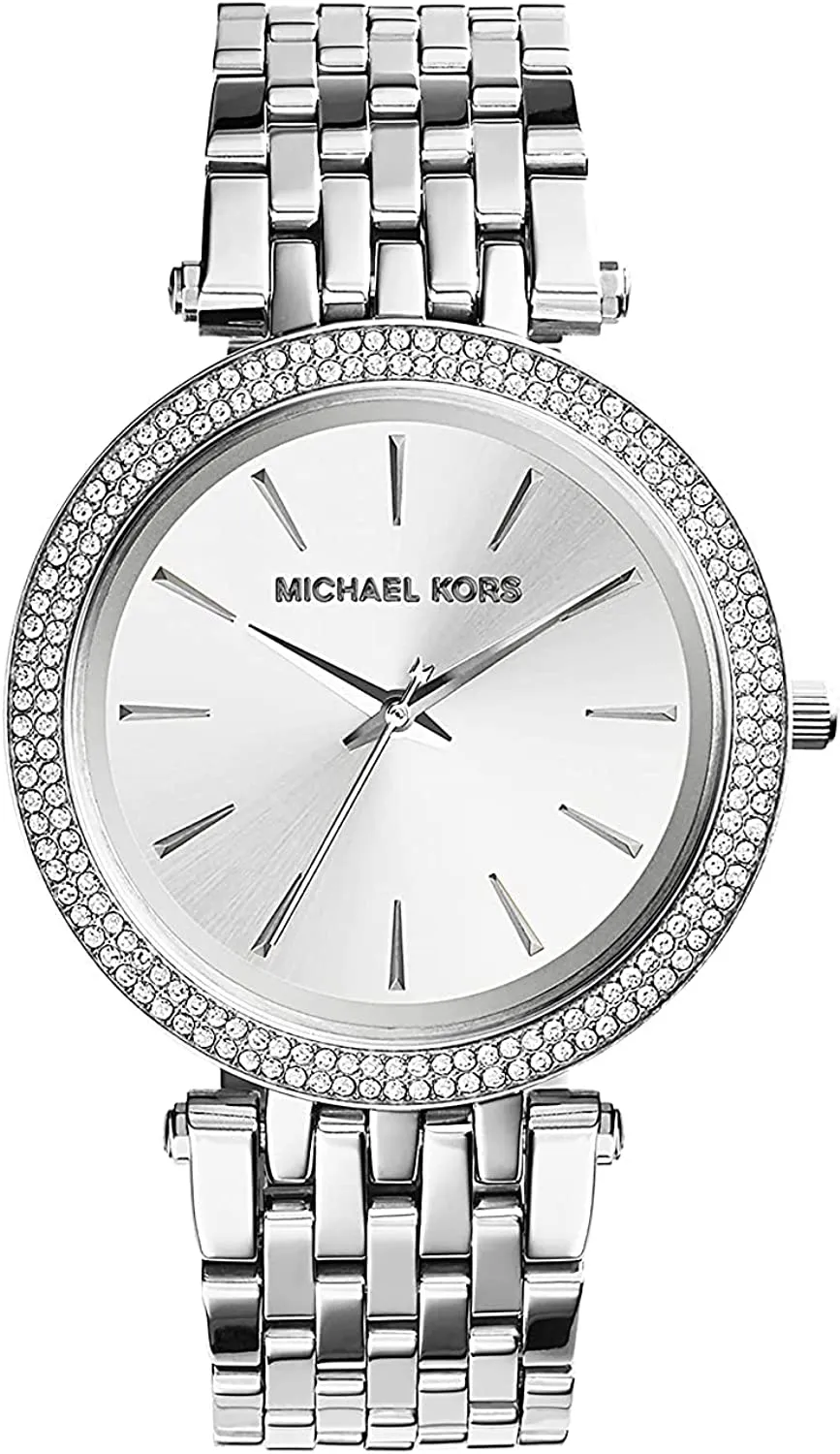 Michael Kors Women's Darci Silver-Tone Watch MK3190