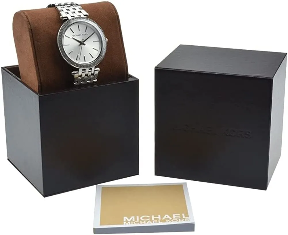 Michael Kors Women's Darci Silver-Tone Watch MK3190