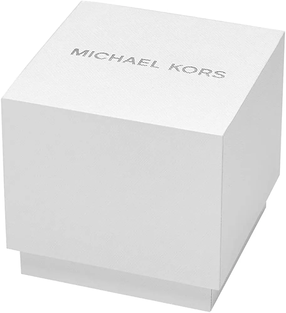 Michael Kors Women's Kacie Quartz Watch with Stainless Steel Strap, Rose Gold, 18 (Model: MK6930)