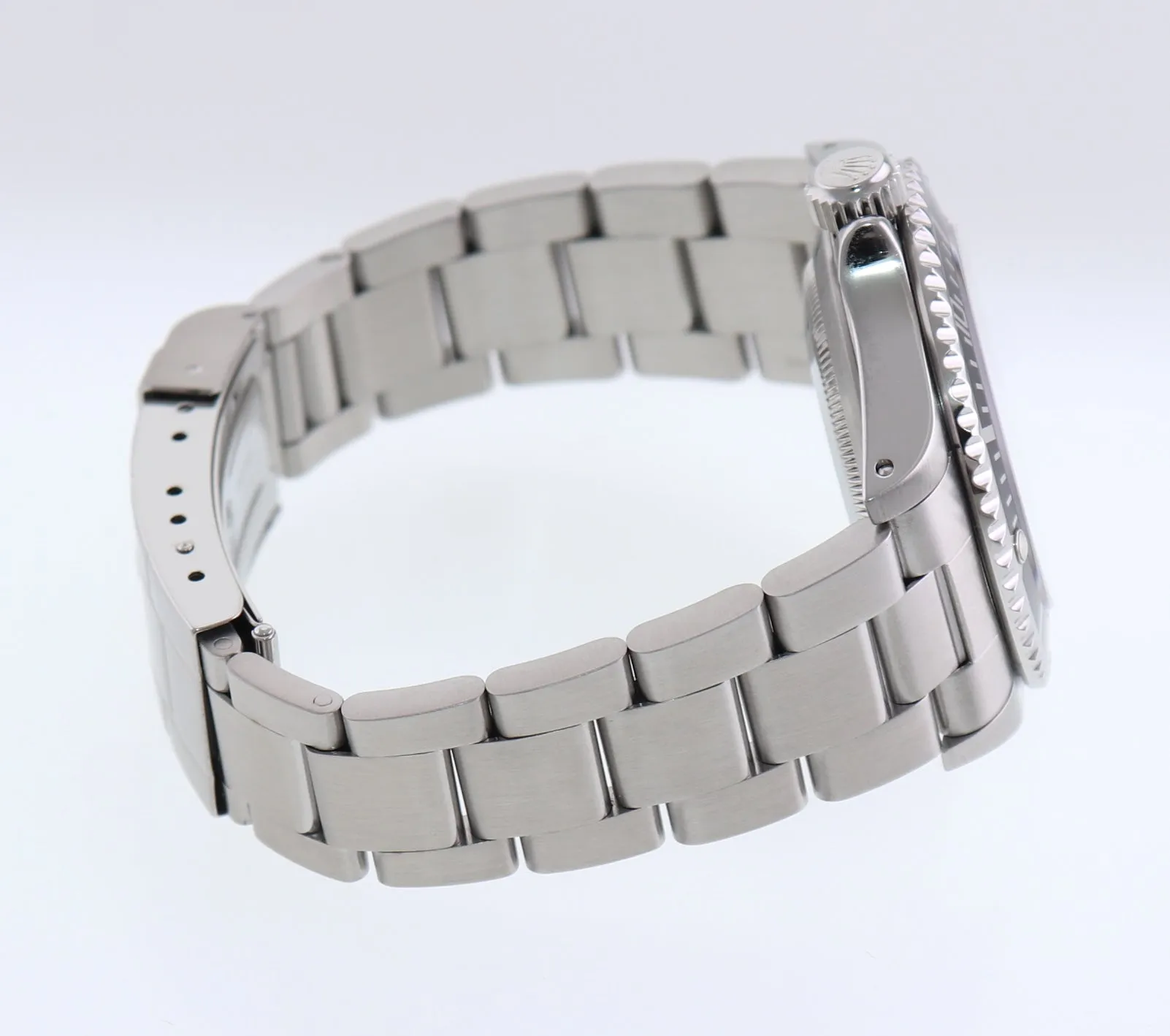MINT 2004 Rolex Submariner No-Date 2 line dial 14060 Steel Black 40mm Watch Box