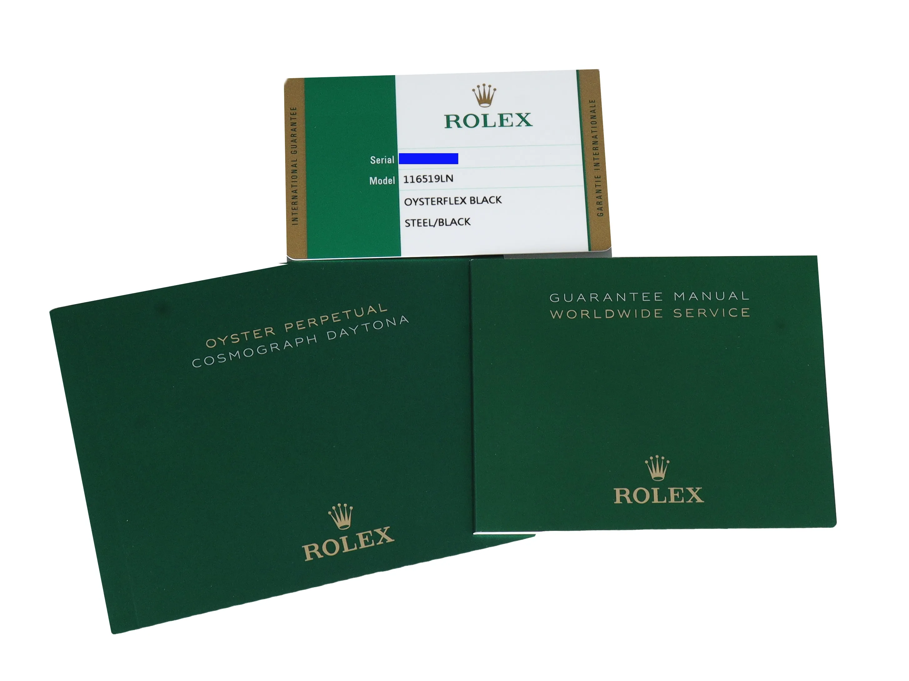 MINT 2018 Rolex Daytona Cosmograph 116519 18K White Gold OysterFlex Ceramic