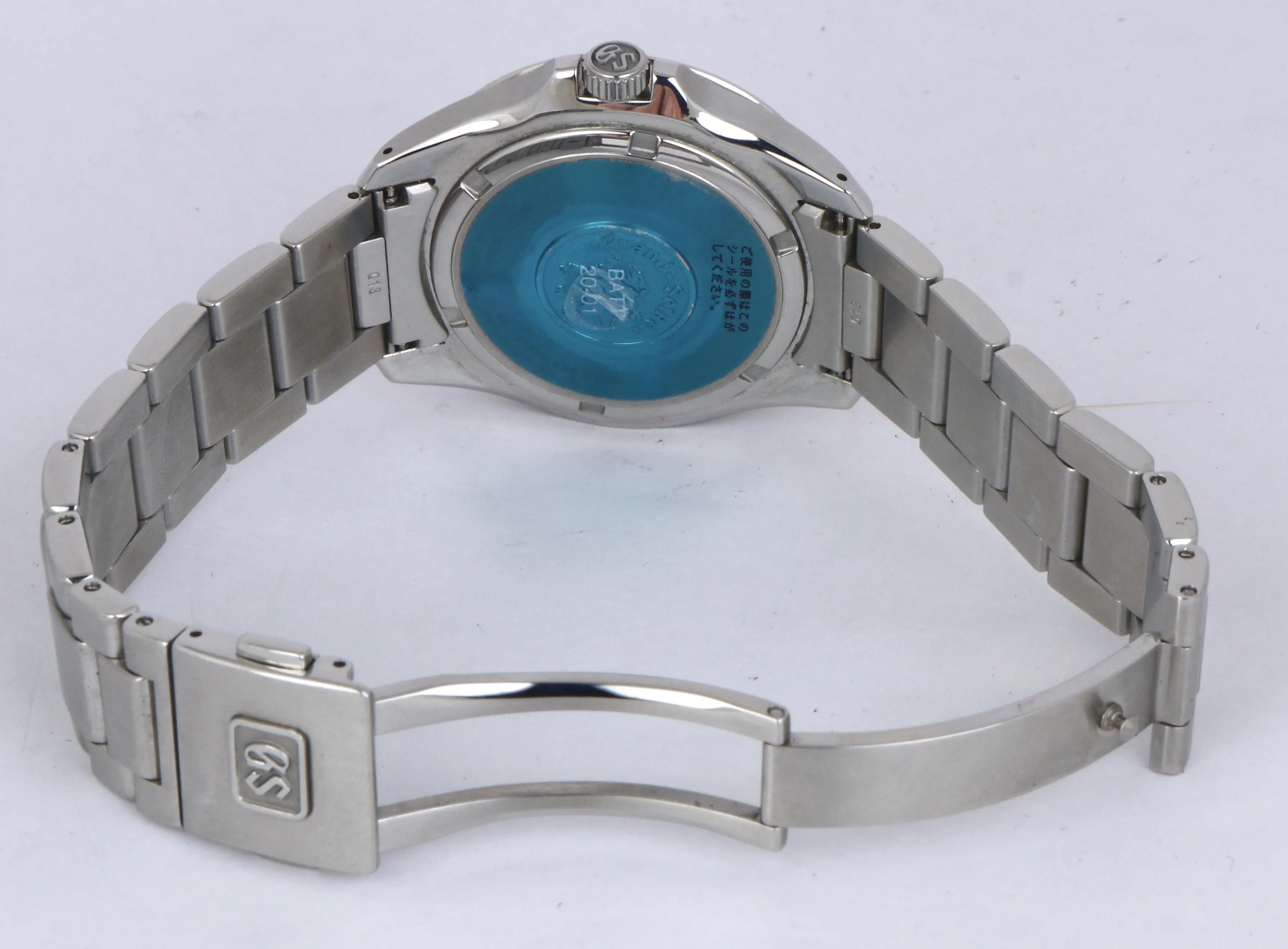 MINT 2020 Grand Seiko GMT Blue 39mm Stainless Steel SBGN005 G Quartz Men's Watch