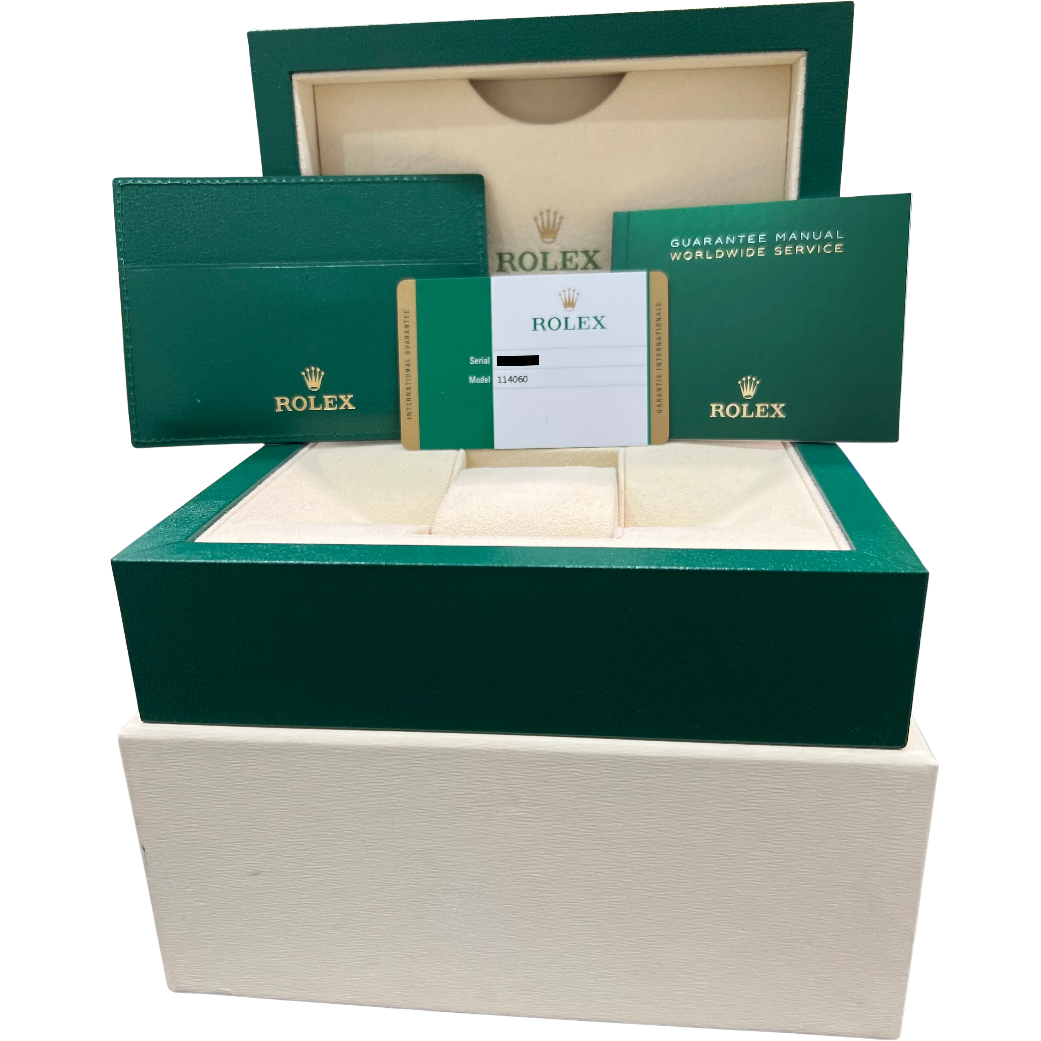 MINT 2020 PAPERS Rolex Submariner No-Date Ceramic 40mm Steel Watch 114060 BOX