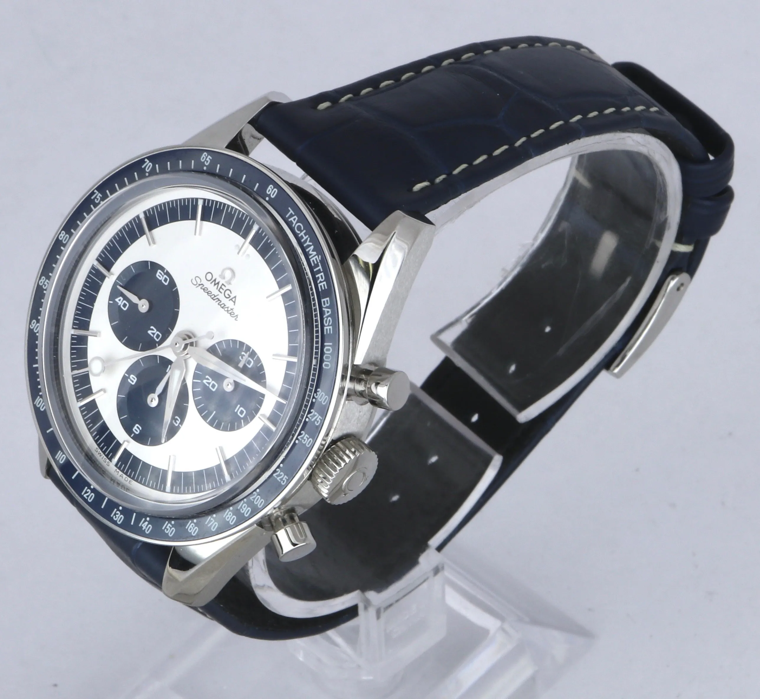 MINT Omega Speedmaster CK2998 Moonwatch 311.33.40.30.02.001 Blue Silver Limited
