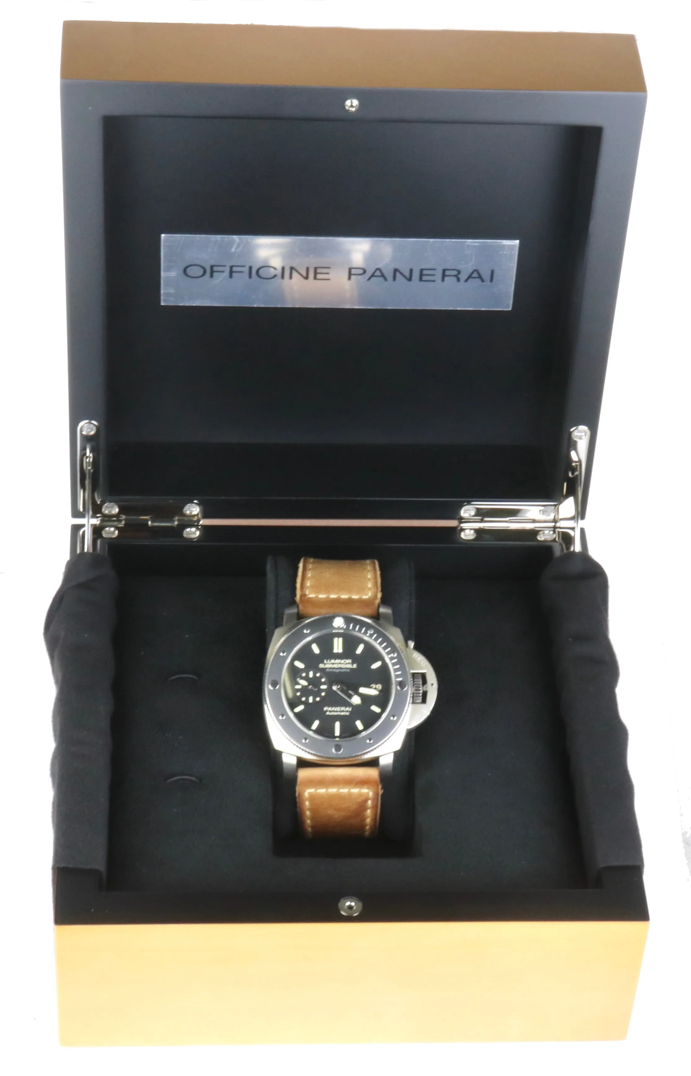 MINT Panerai Luminor 1950 Titanium Submersible Amagnetic 47mm PAM00389 PAM 389