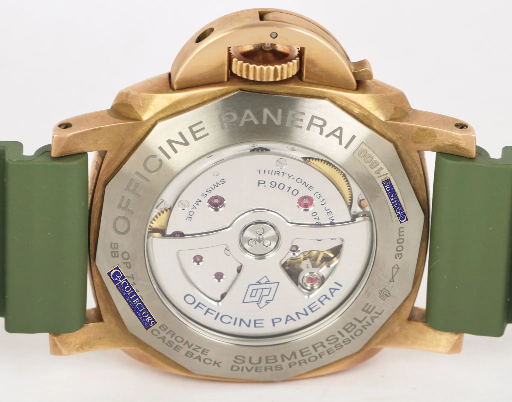 MINT Panerai Submersible 3 Day Bronzo PAM 968 Ceramic 47MM PAM00968 Bronze Watch