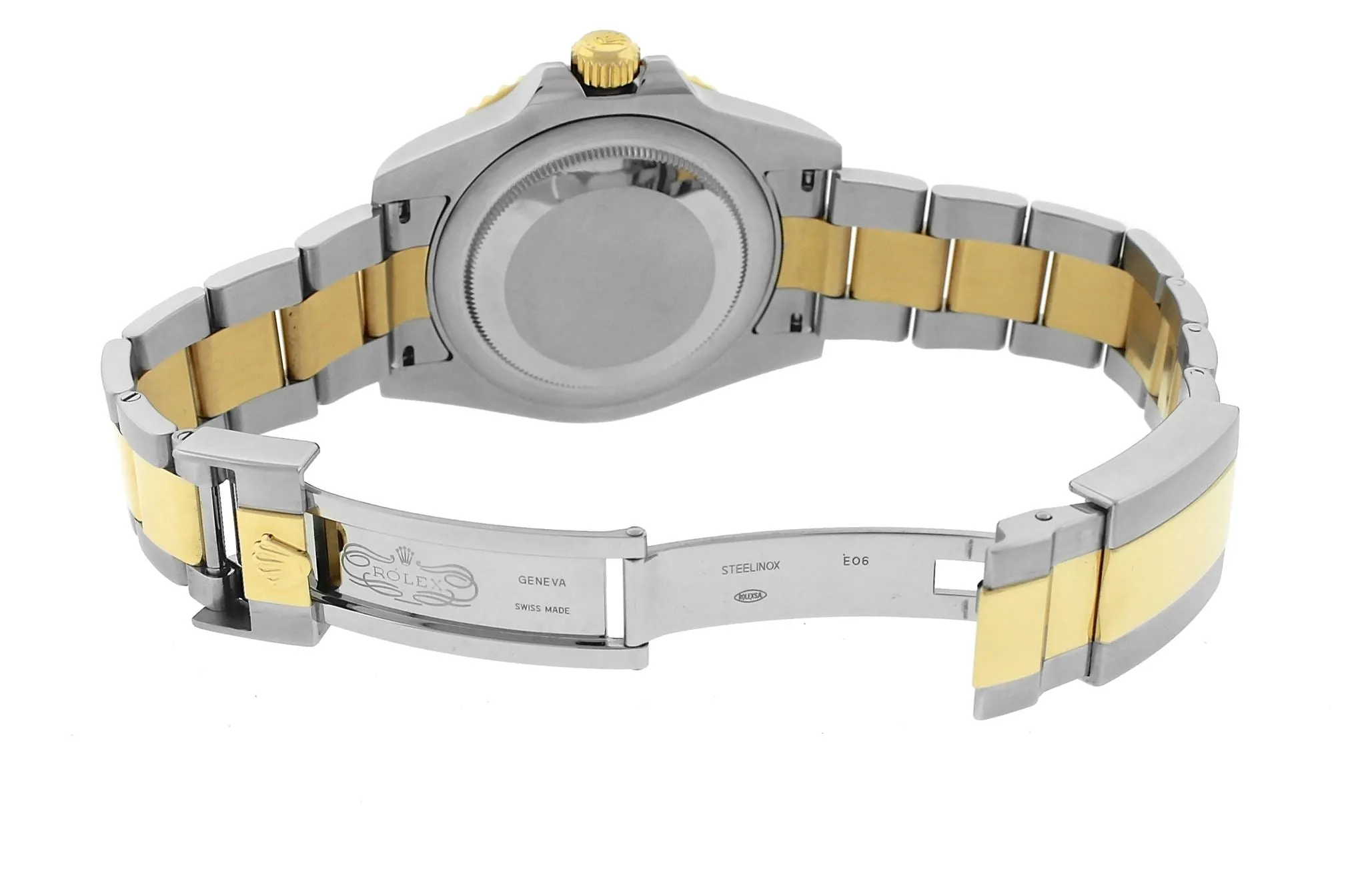 MINT Rolex GMT-Master II Ceramic Black Two-Tone Gold 40mm Watch FULL SET 116713