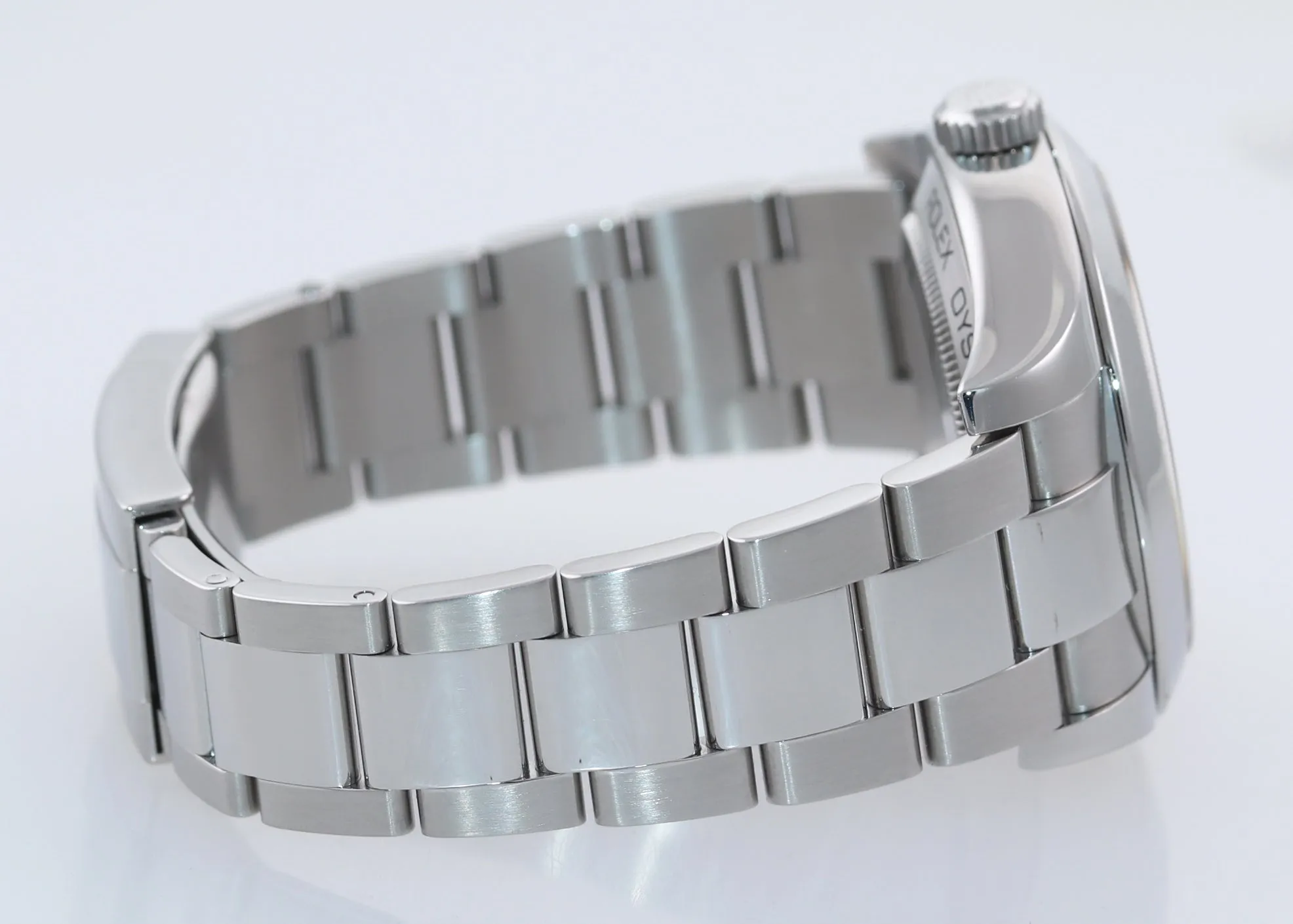 MINT Rolex Milgauss 116400 White Orange Steel Anti-Magnetic 40mm Watch Box