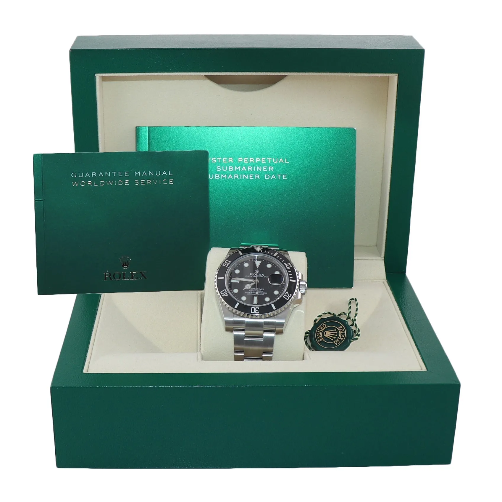 MINT Rolex Submariner Date 116610 Steel Black Ceramic Bezel 40mm Watch Box
