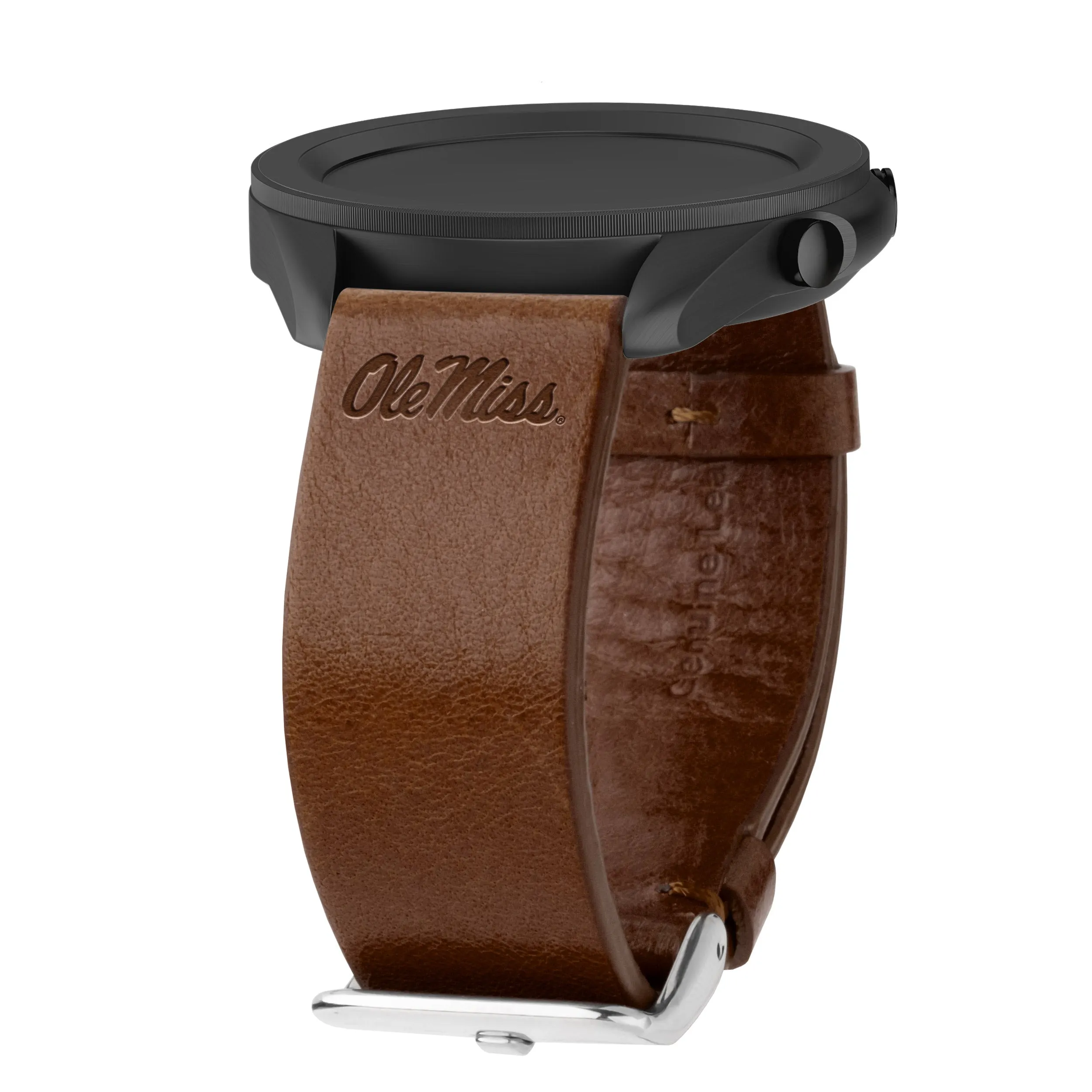 Mississippi Ole Miss Rebels Premium Leather Samsung Galaxy Watch Band