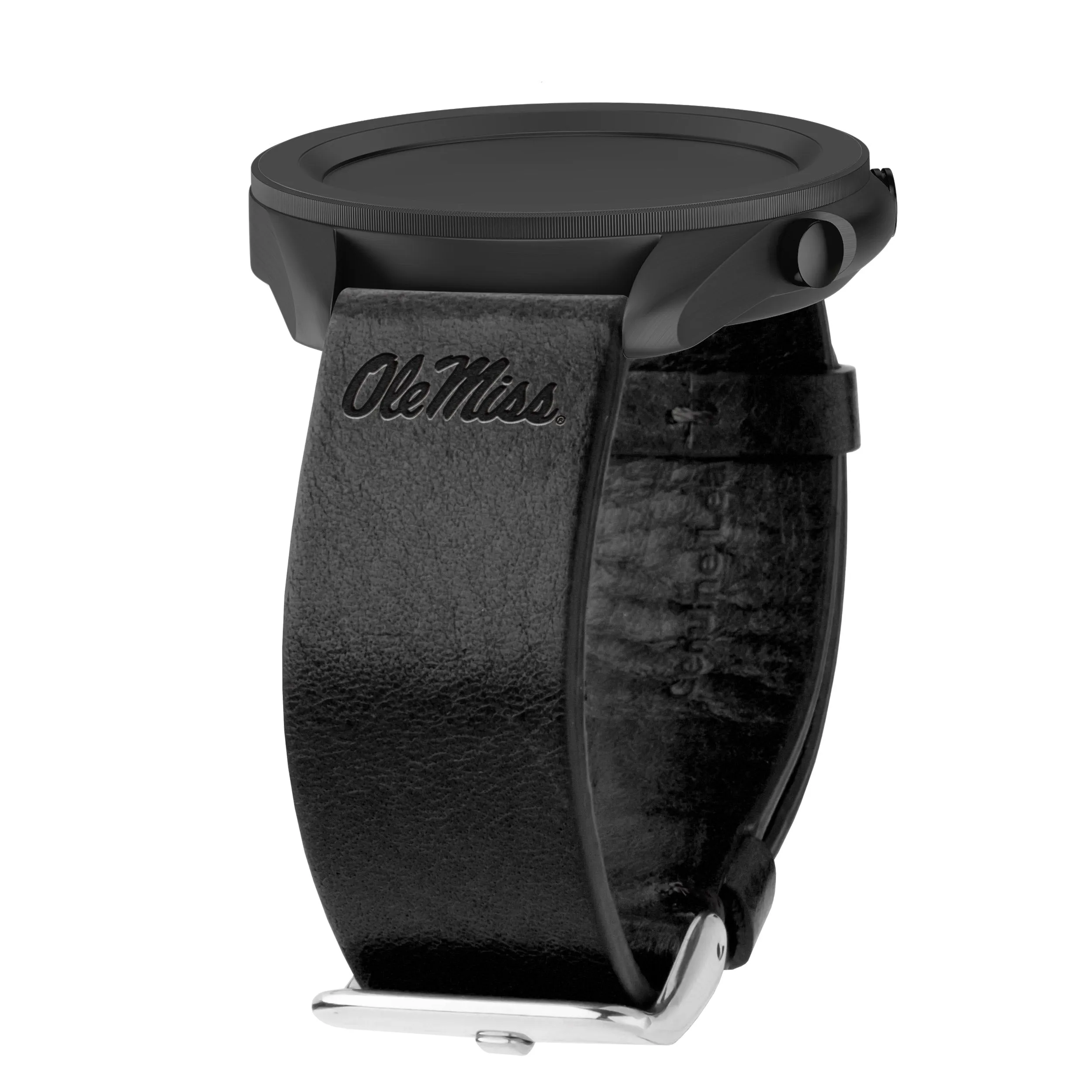 Mississippi Ole Miss Rebels Premium Leather Samsung Galaxy Watch Band