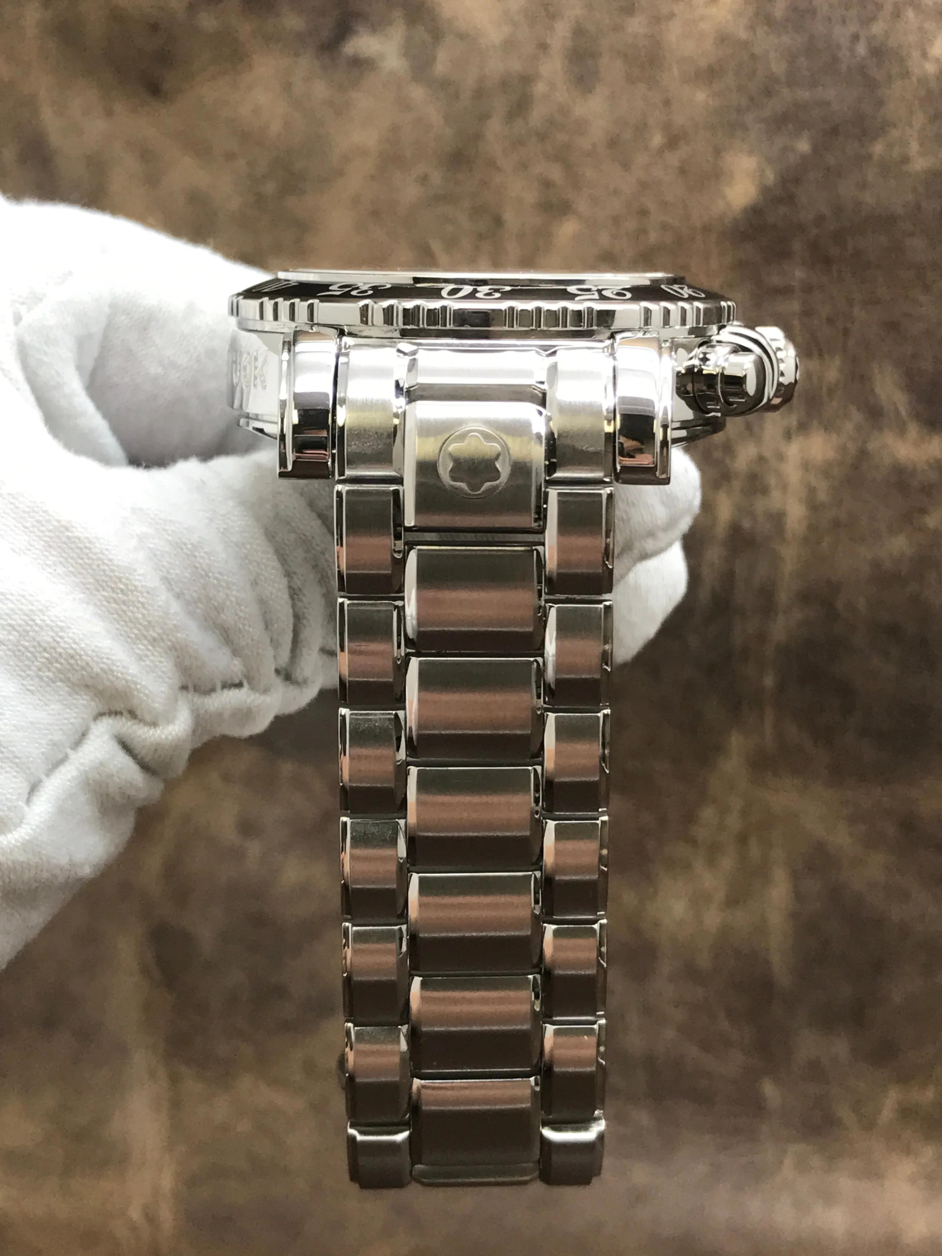 Montblanc Meisterstuck 7034 White Dial Automatic Men's Watch
