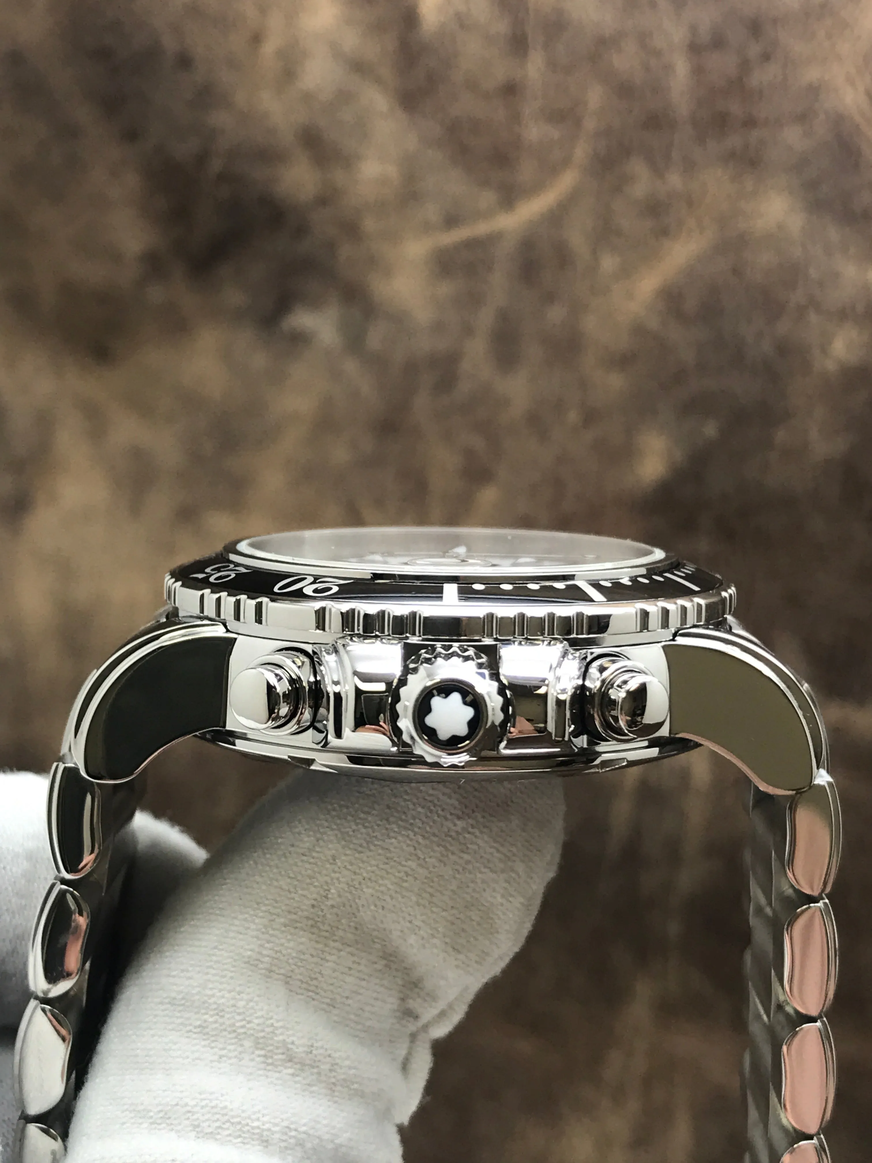 Montblanc Meisterstuck 7034 White Dial Automatic Men's Watch
