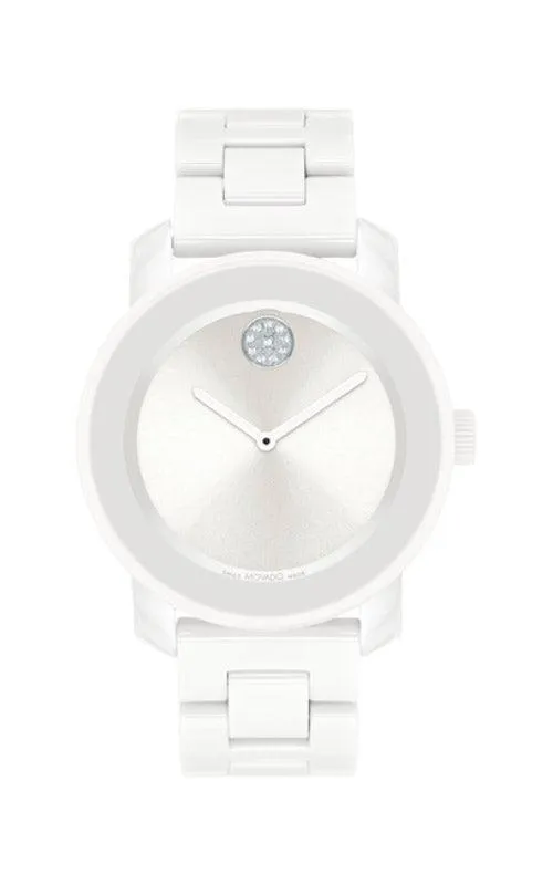 Movado Bold Ceramic Quartz Women's Watch 3600802
