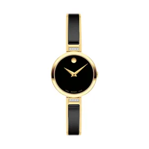 Movado Moda Ladies Two Tone Diamond Watch