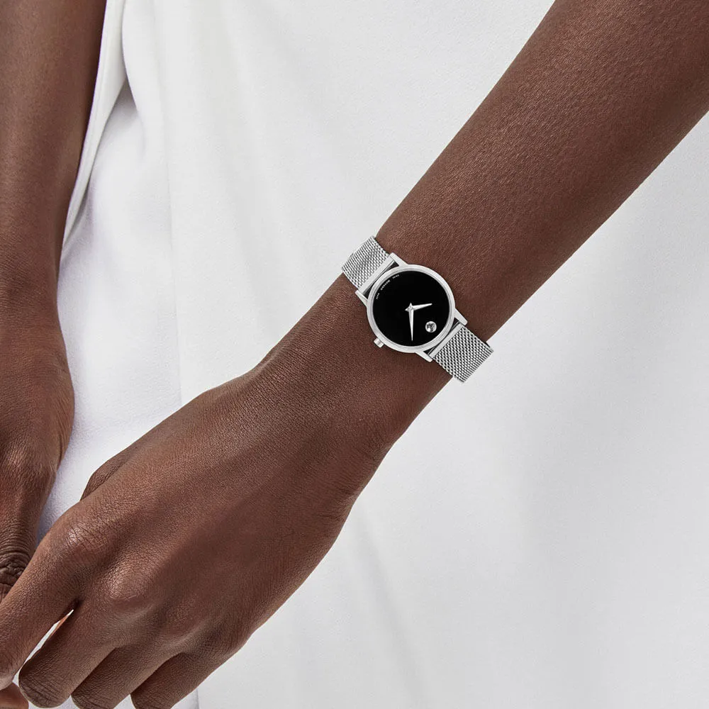 Movado Women's Museum Classic Black Dial Watch 0607220