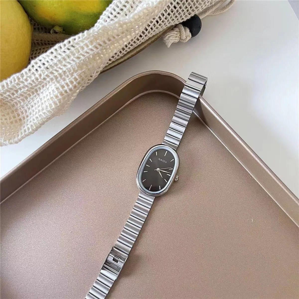 Naidu Vintage Mesh Watch