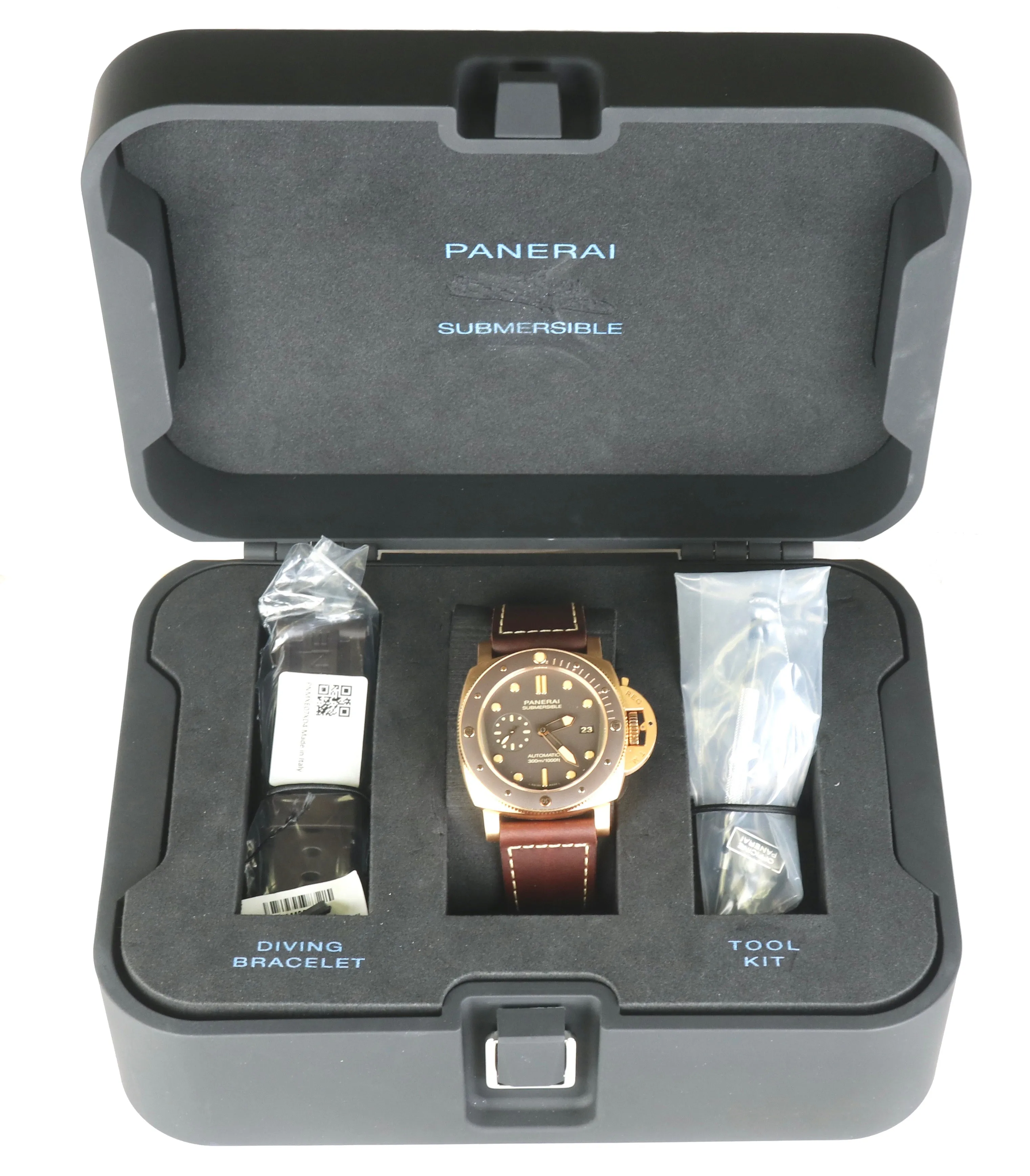 NEW 2020 Panerai Submersible 3 Day Bronzo PAM 968 Ceramic 47MM PAM00968 Bronze