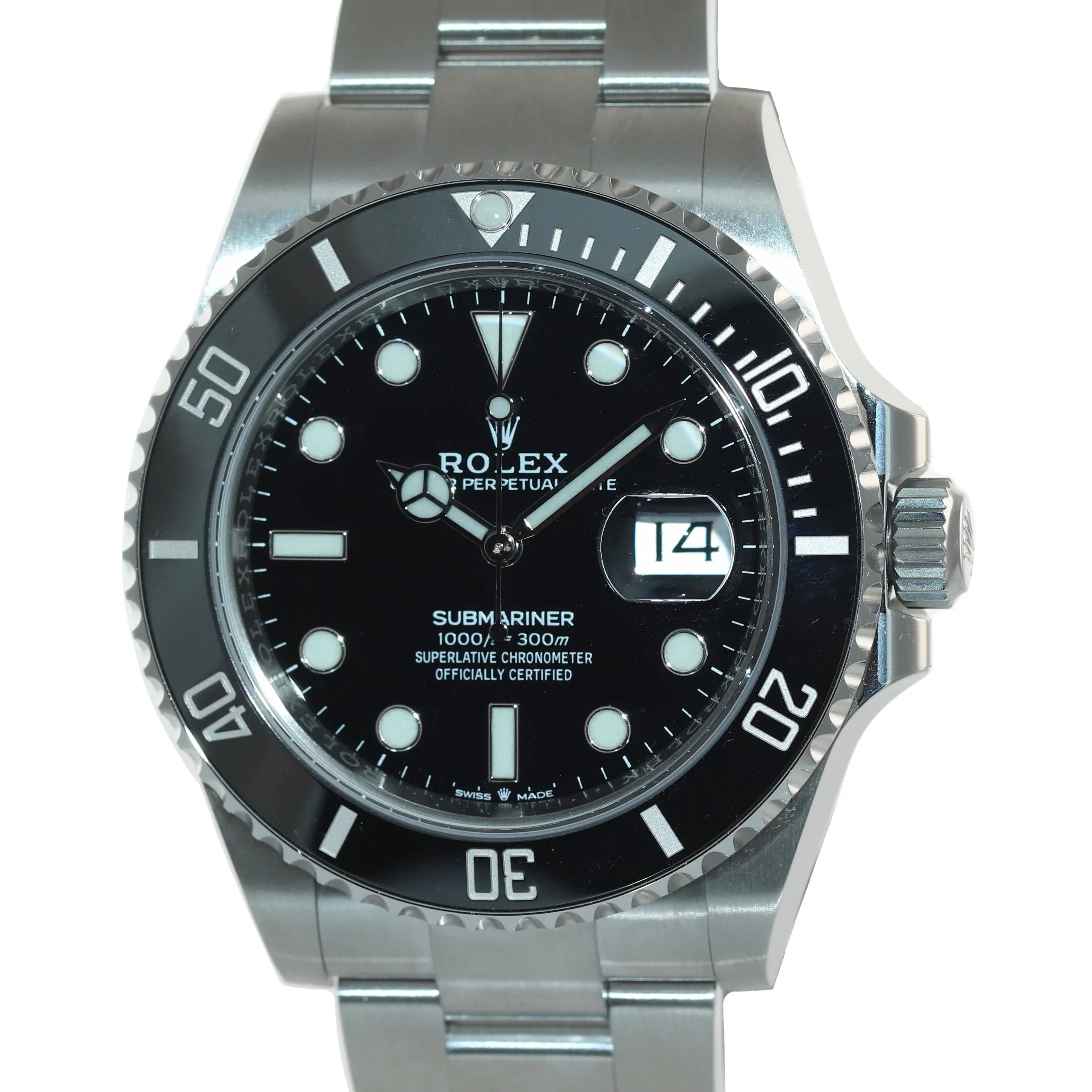 NEW 2022 Rolex Submariner 41mm Black Ceramic 126610LN Watch Box