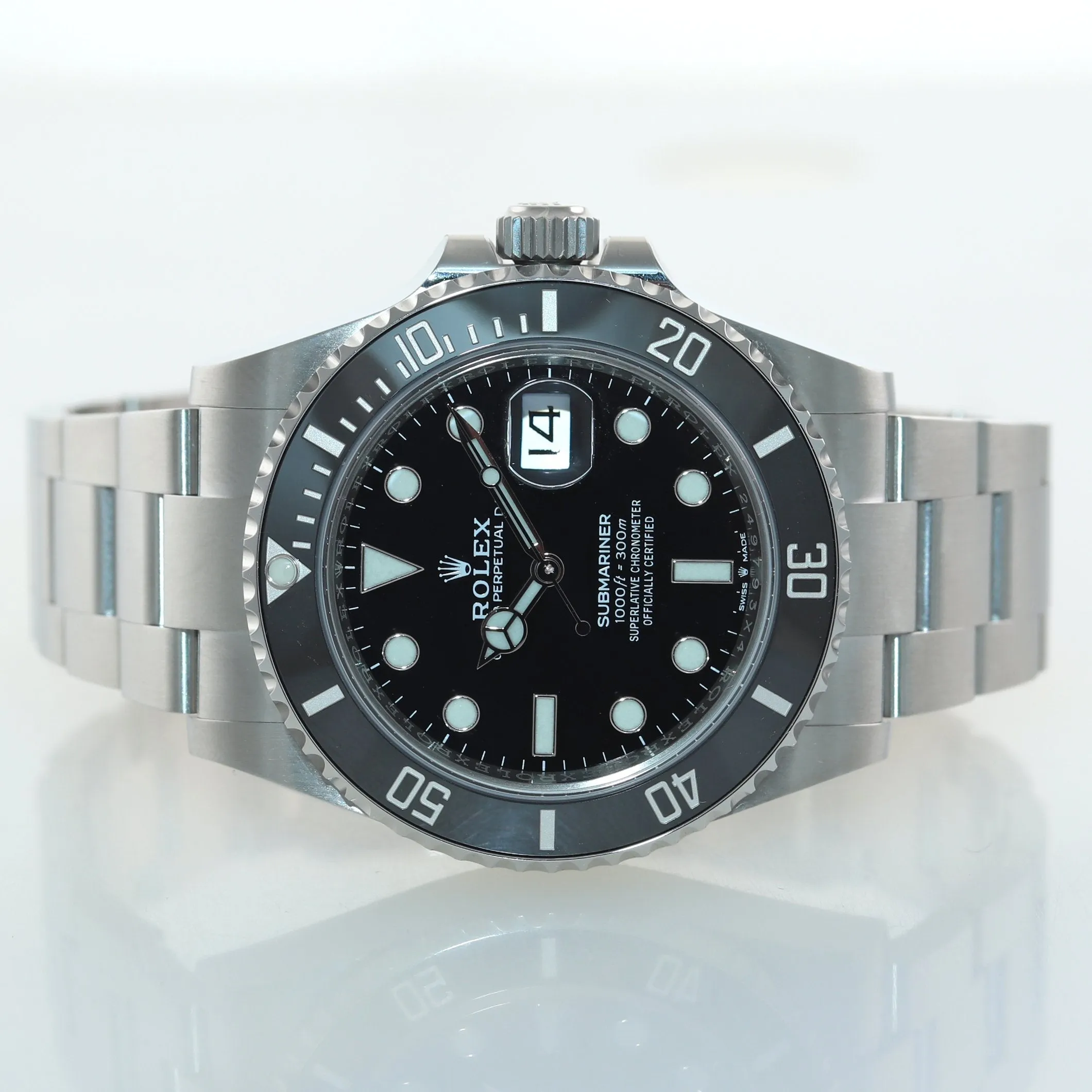 NEW 2022 Rolex Submariner 41mm Black Ceramic 126610LN Watch Box