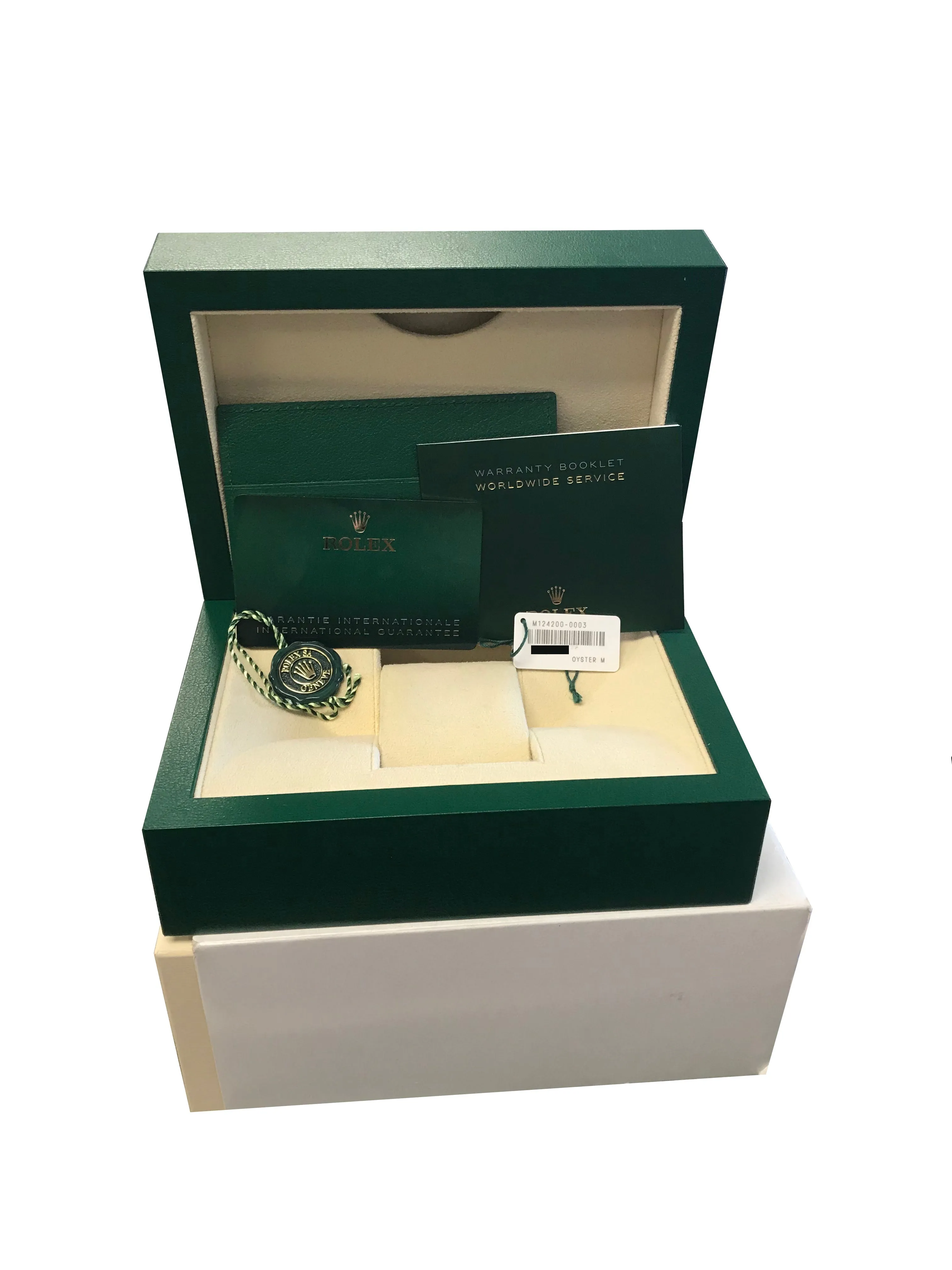 NEW APR. 2022 Rolex Oyster Perpetual 34mm Stainless Steel Blue Watch 124200